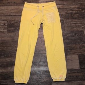 Peace love world sweat pants